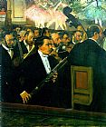 The Orchestra of the Opera by Edgar Degas